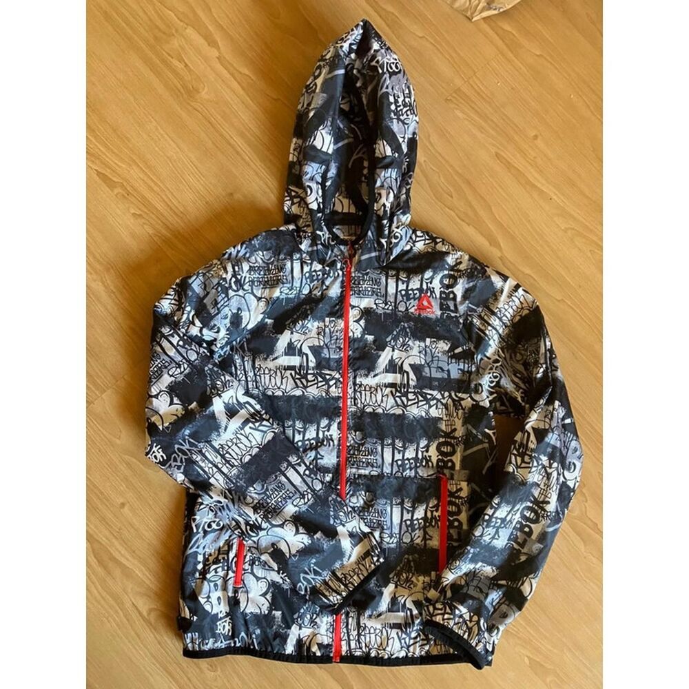 Reebok Black and Red Jacket